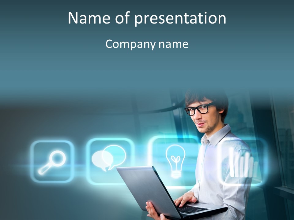 Select Online Web PowerPoint Template