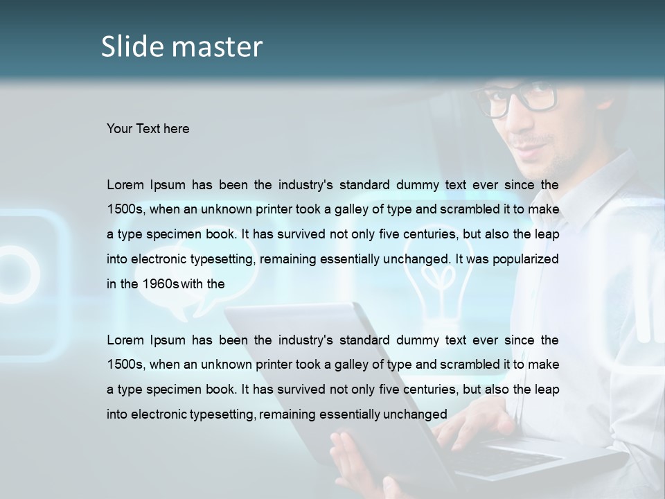 Select Online Web PowerPoint Template