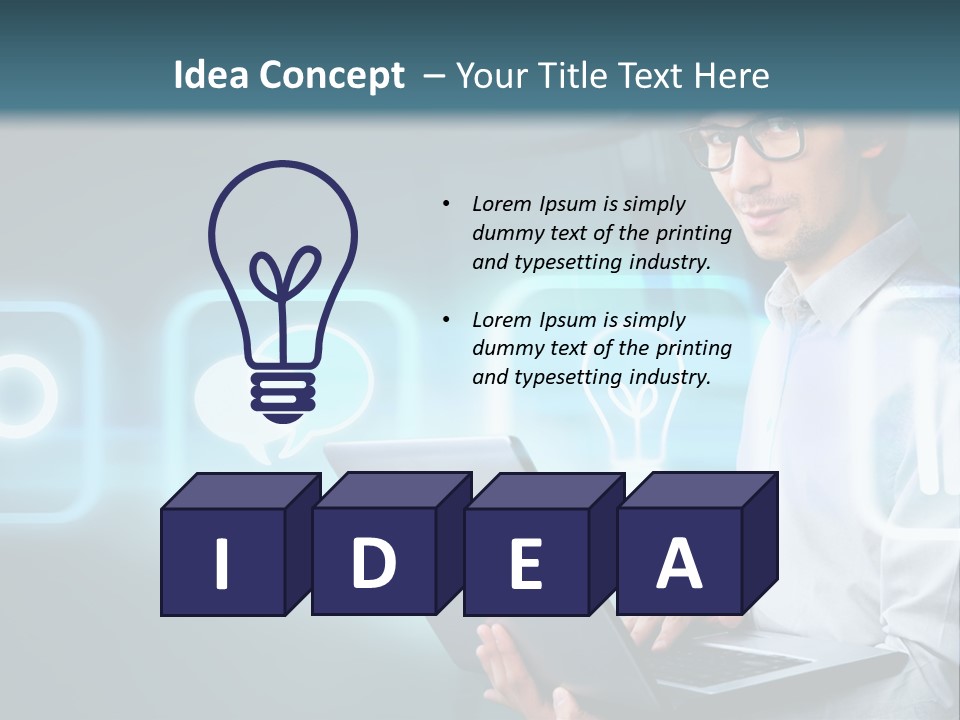 Select Online Web PowerPoint Template