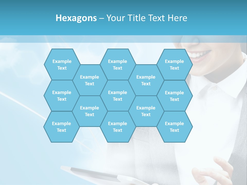 Technology Touchscreen Service PowerPoint Template
