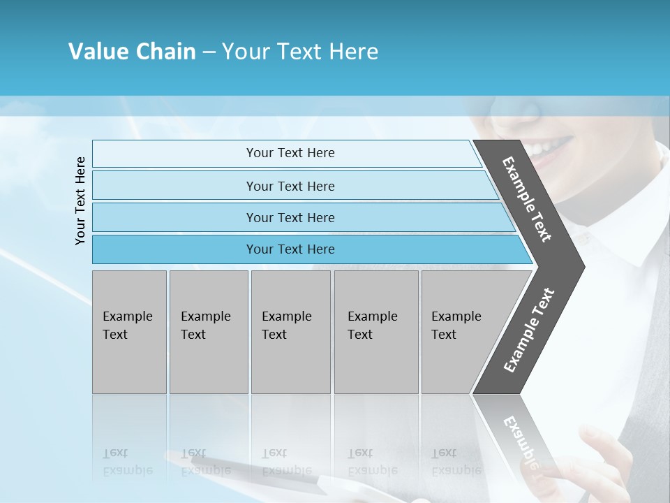 Technology Touchscreen Service PowerPoint Template