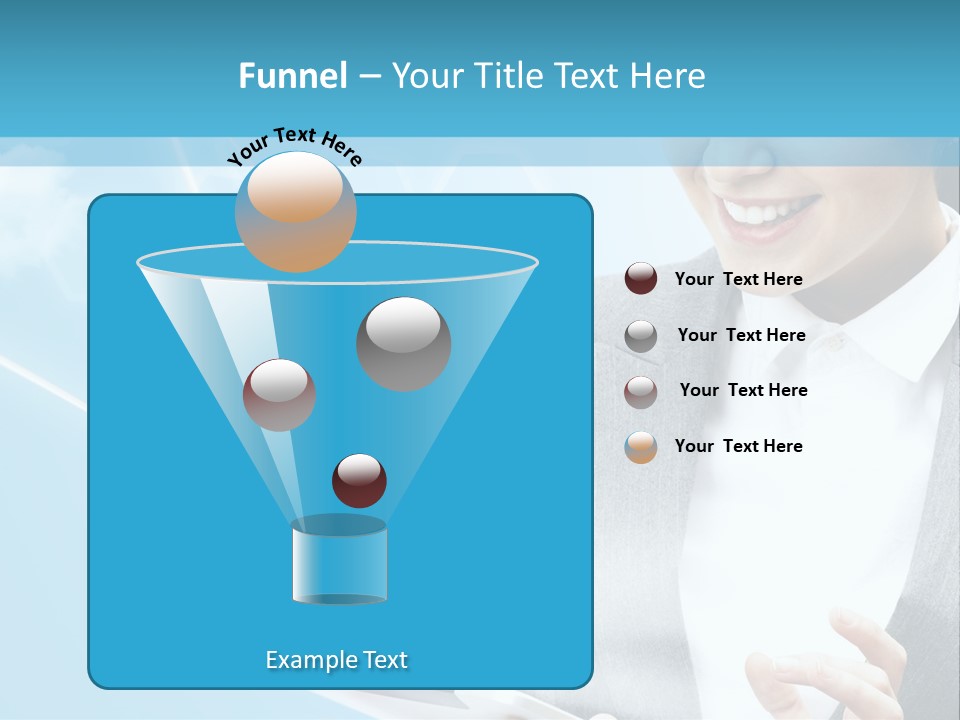 Technology Touchscreen Service PowerPoint Template