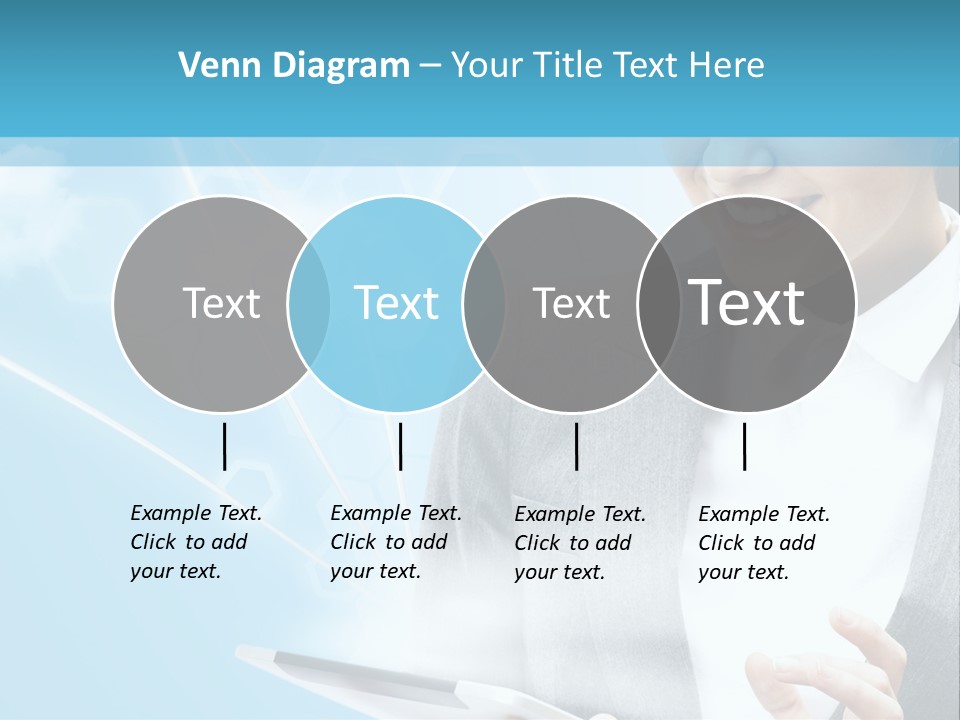 Technology Touchscreen Service PowerPoint Template