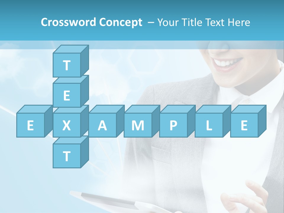 Technology Touchscreen Service PowerPoint Template