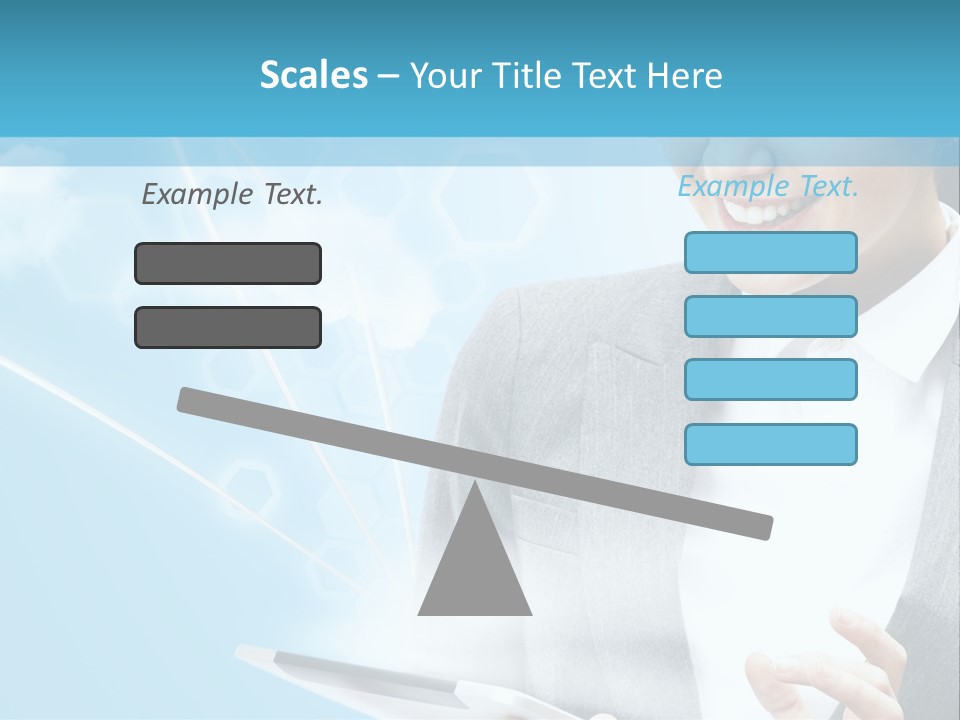 Technology Touchscreen Service PowerPoint Template