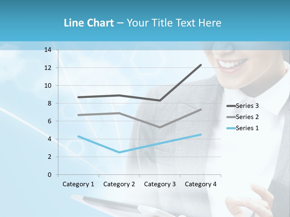 Technology Touchscreen Service PowerPoint Template