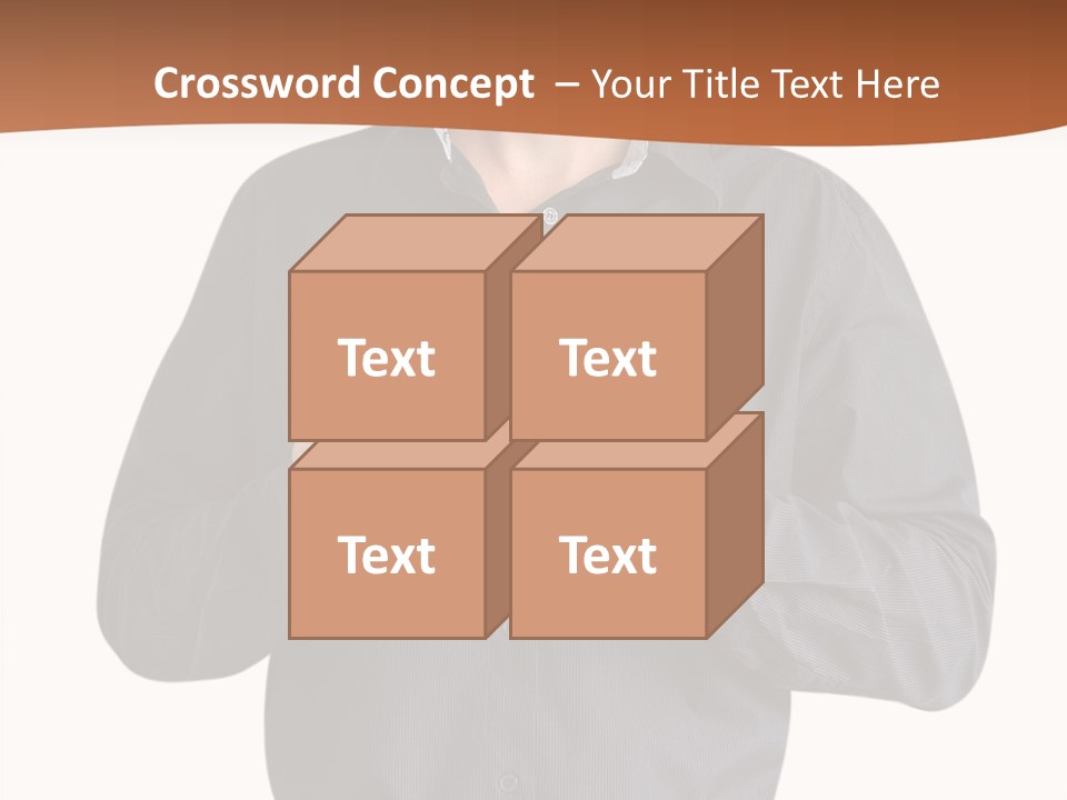 A Man Holding A Cup Of Coffee Powerpoint Template PowerPoint Template