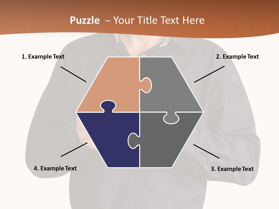 A Man Holding A Cup Of Coffee Powerpoint Template PowerPoint Template