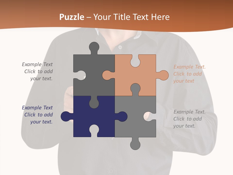 A Man Holding A Cup Of Coffee Powerpoint Template PowerPoint Template