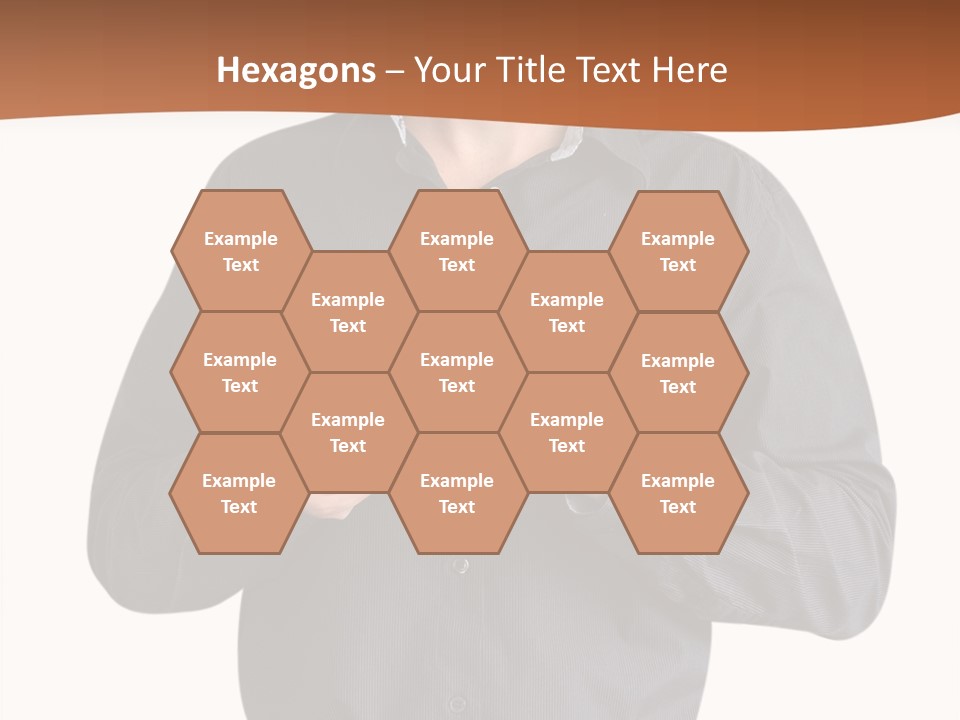 A Man Holding A Cup Of Coffee Powerpoint Template PowerPoint Template