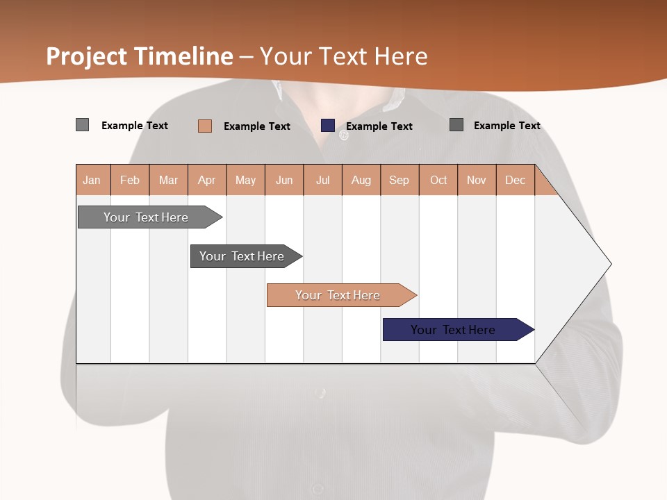 A Man Holding A Cup Of Coffee Powerpoint Template PowerPoint Template