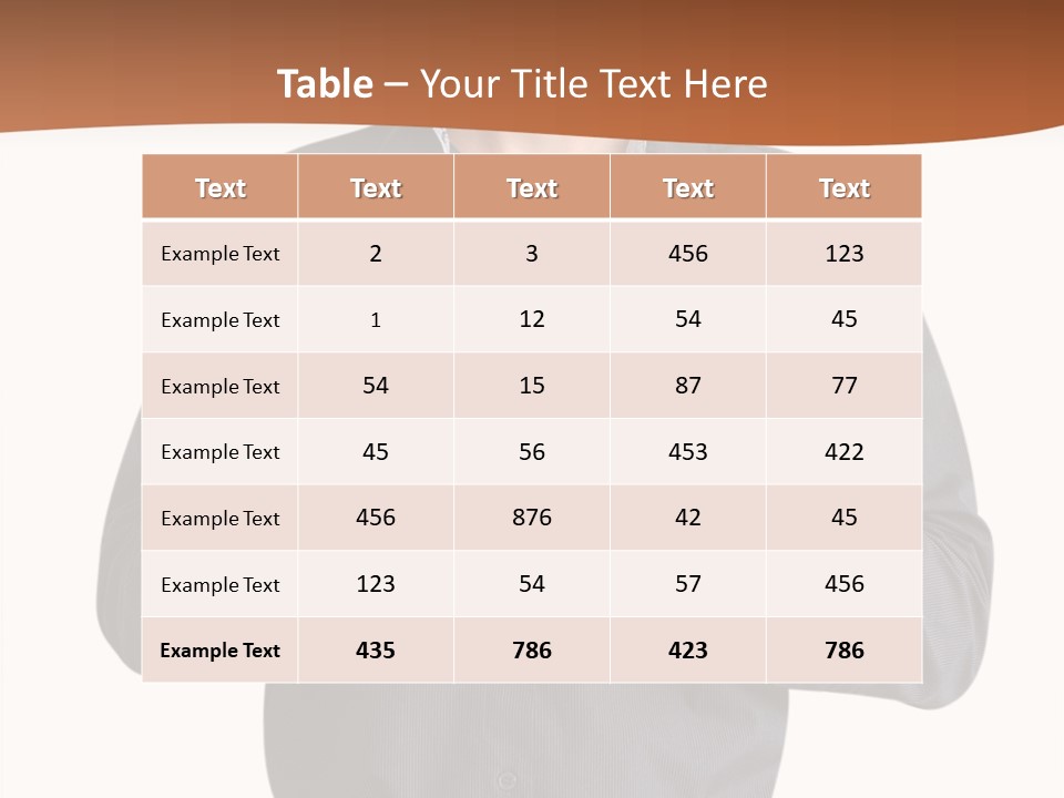 A Man Holding A Cup Of Coffee Powerpoint Template PowerPoint Template