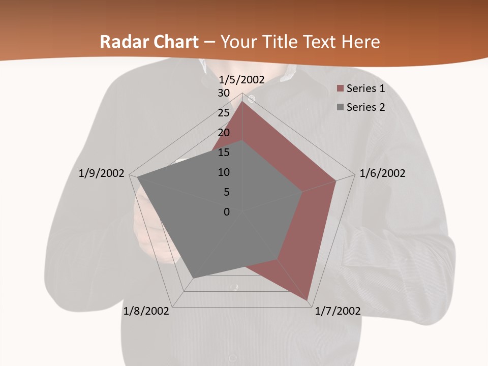A Man Holding A Cup Of Coffee Powerpoint Template PowerPoint Template