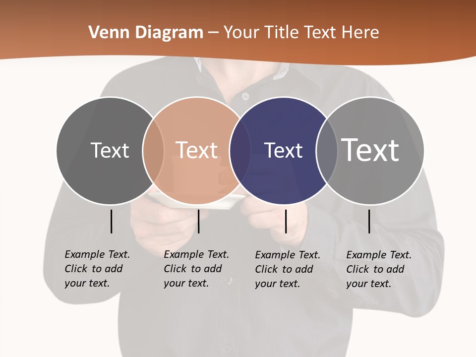 A Man Holding A Cup Of Coffee Powerpoint Template PowerPoint Template