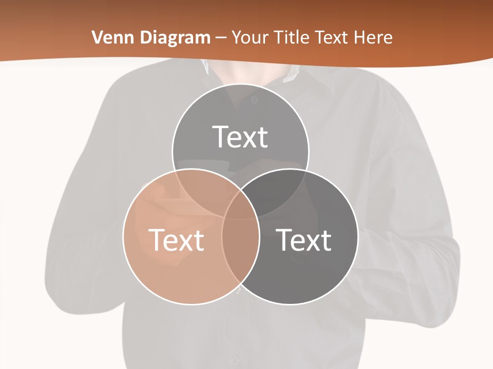 A Man Holding A Cup Of Coffee Powerpoint Template PowerPoint Template