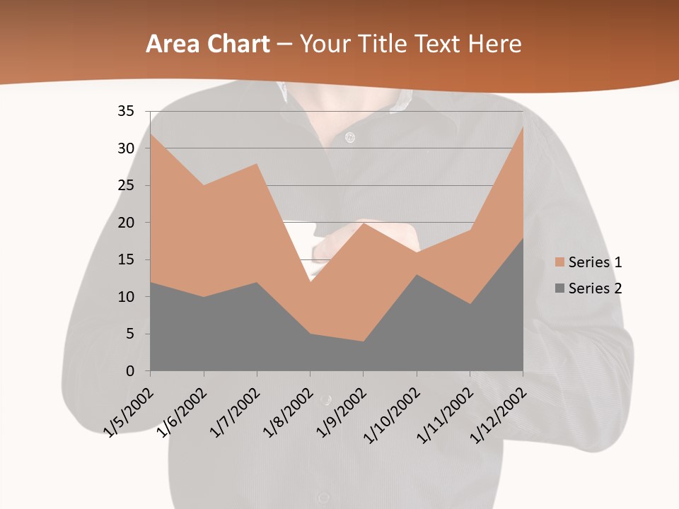 A Man Holding A Cup Of Coffee Powerpoint Template PowerPoint Template