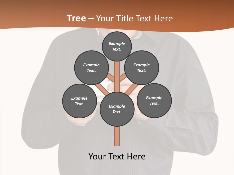 A Man Holding A Cup Of Coffee Powerpoint Template PowerPoint Template