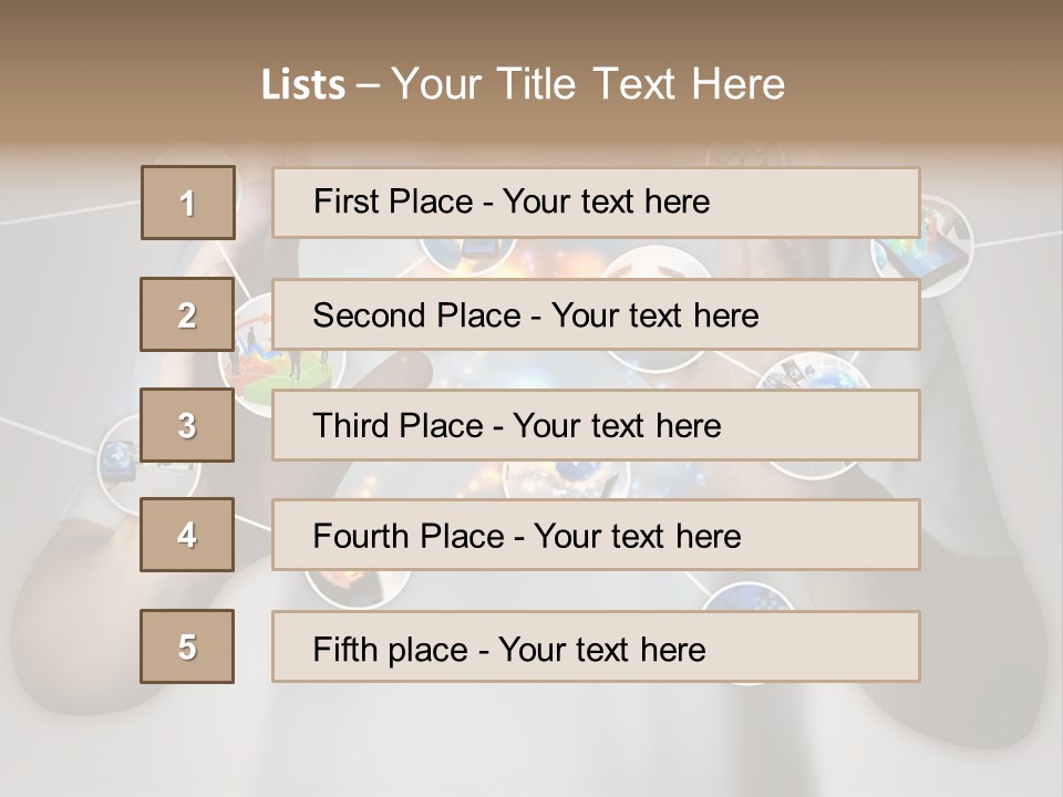Medicare Device Listening PowerPoint Template