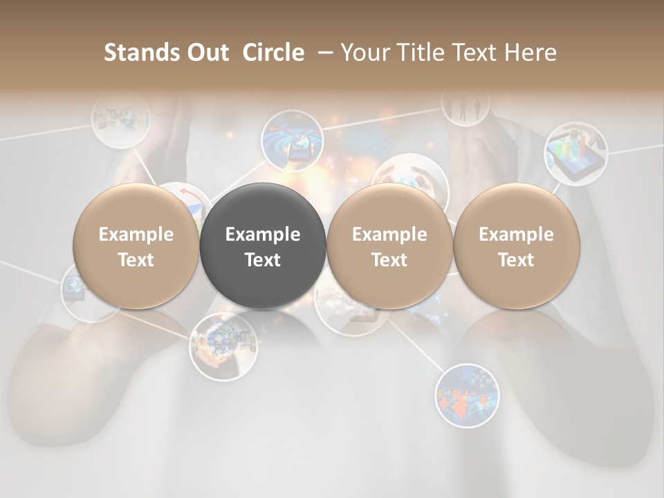 Medicare Device Listening PowerPoint Template