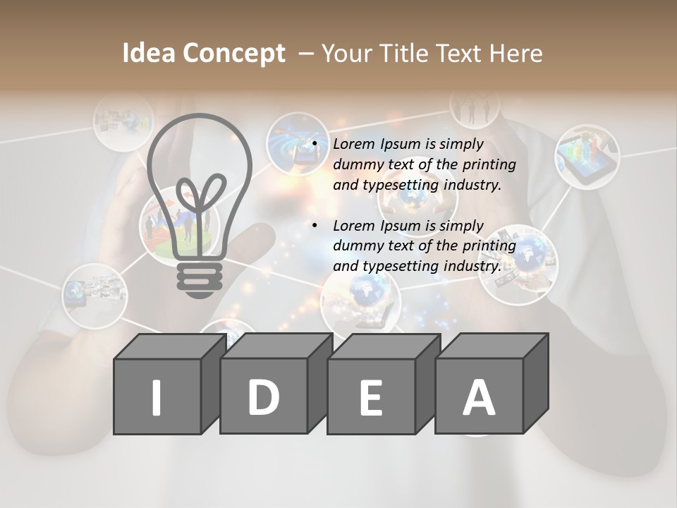 Medicare Device Listening PowerPoint Template