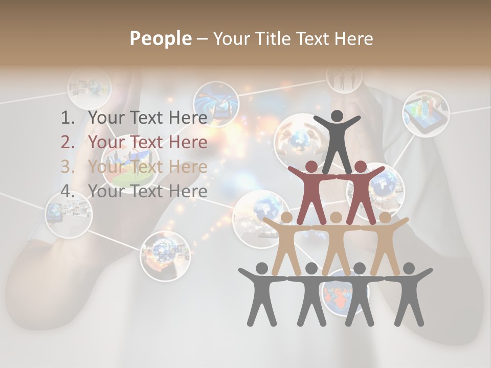 Medicare Device Listening PowerPoint Template