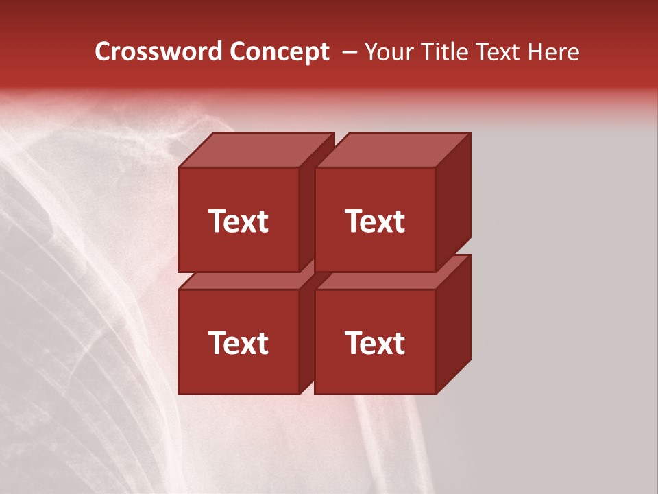 Medical Injury Humeral PowerPoint Template