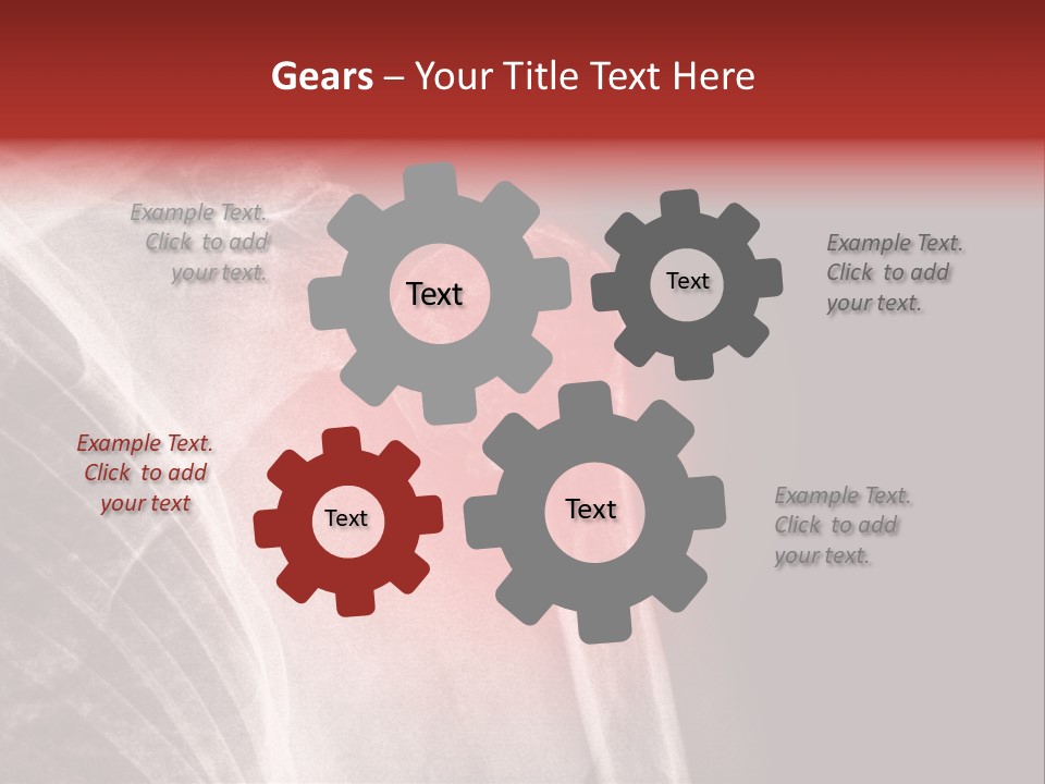 Medical Injury Humeral PowerPoint Template