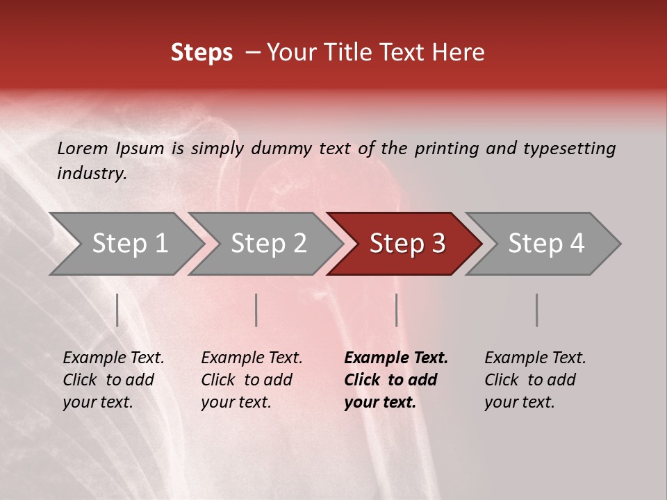 Medical Injury Humeral PowerPoint Template