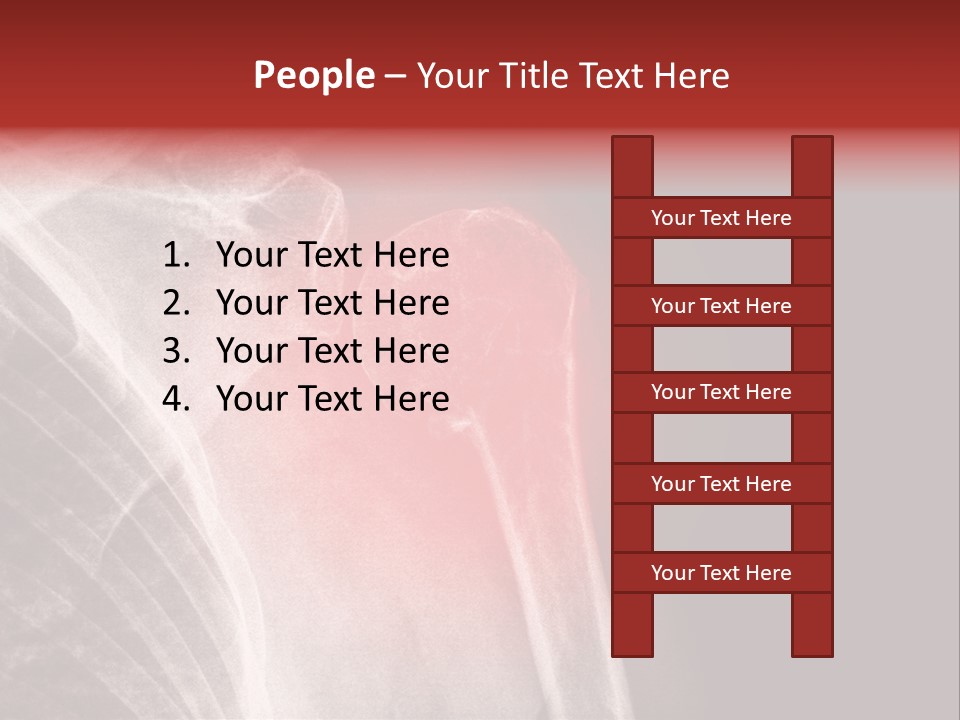 Medical Injury Humeral PowerPoint Template