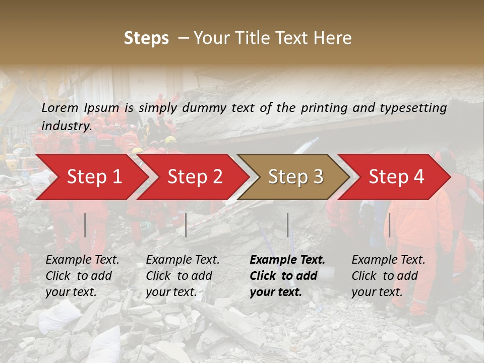 Rescue Speed Urgency PowerPoint Template
