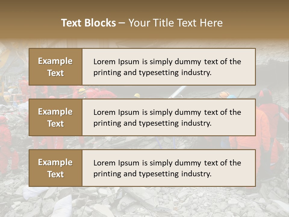 Rescue Speed Urgency PowerPoint Template
