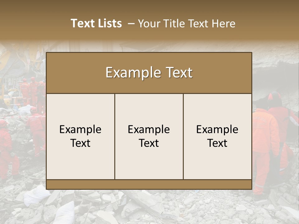 Rescue Speed Urgency PowerPoint Template