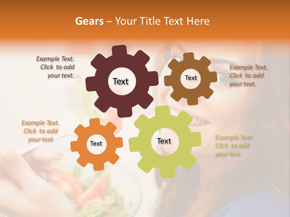 Cheerful Healthy Comfortable PowerPoint Template