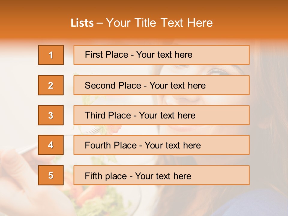 Cheerful Healthy Comfortable PowerPoint Template