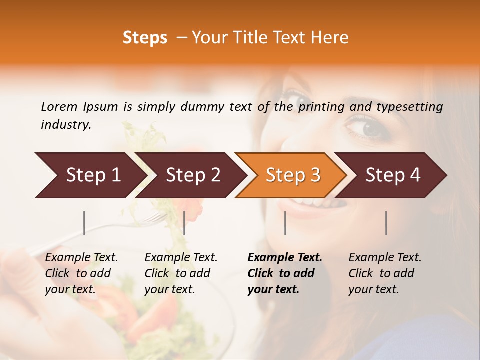 Cheerful Healthy Comfortable PowerPoint Template