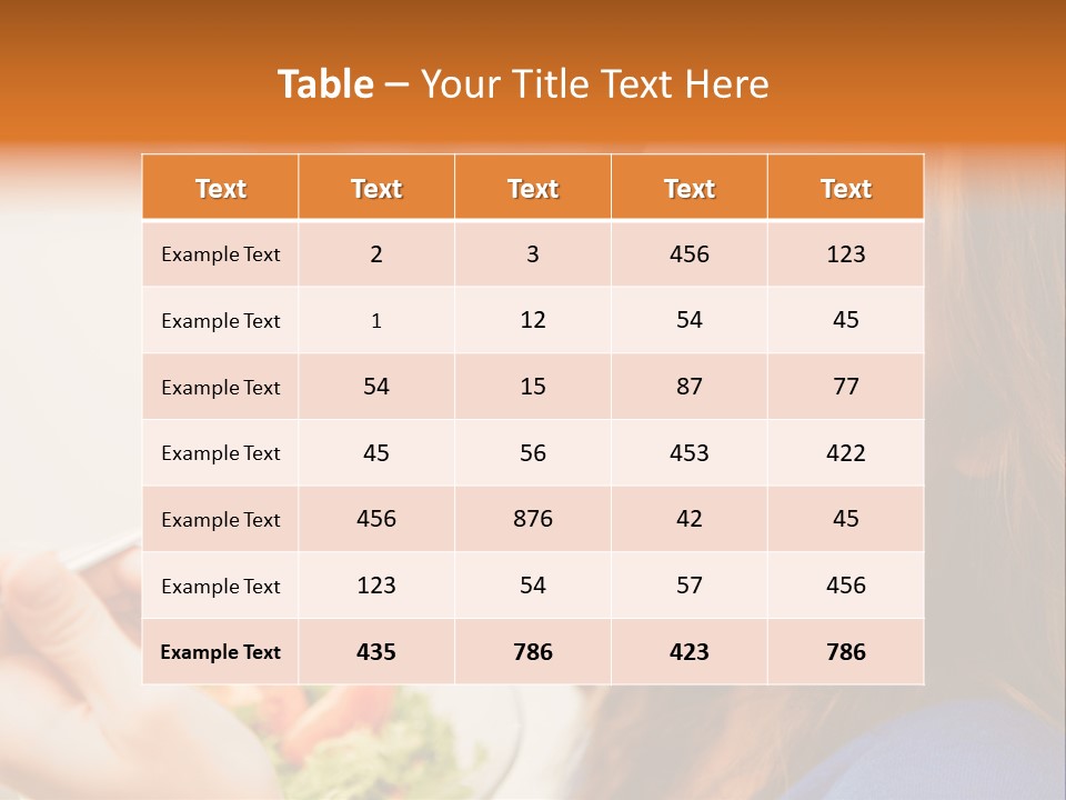 Cheerful Healthy Comfortable PowerPoint Template