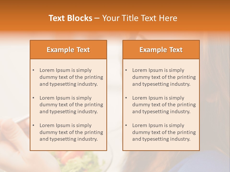 Cheerful Healthy Comfortable PowerPoint Template