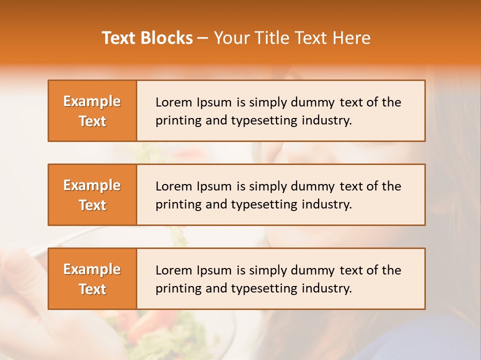 Cheerful Healthy Comfortable PowerPoint Template