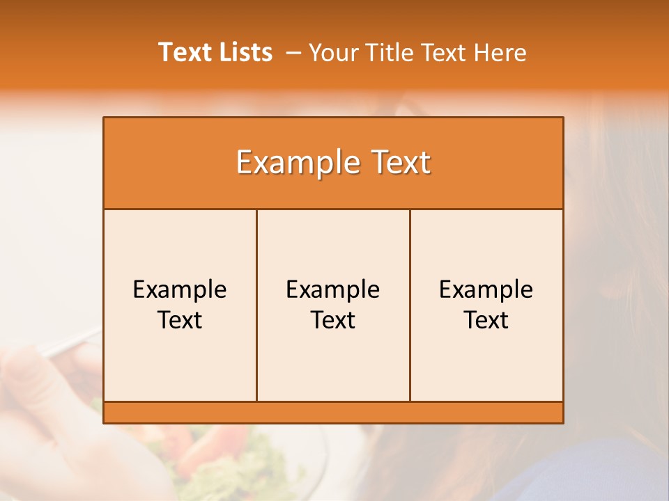 Cheerful Healthy Comfortable PowerPoint Template