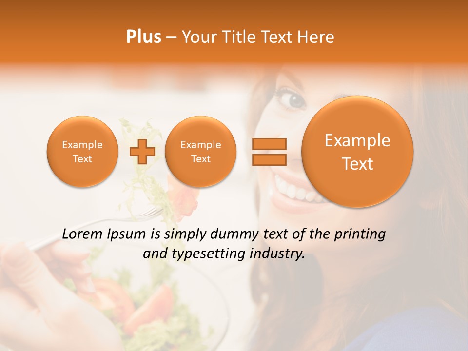 Cheerful Healthy Comfortable PowerPoint Template