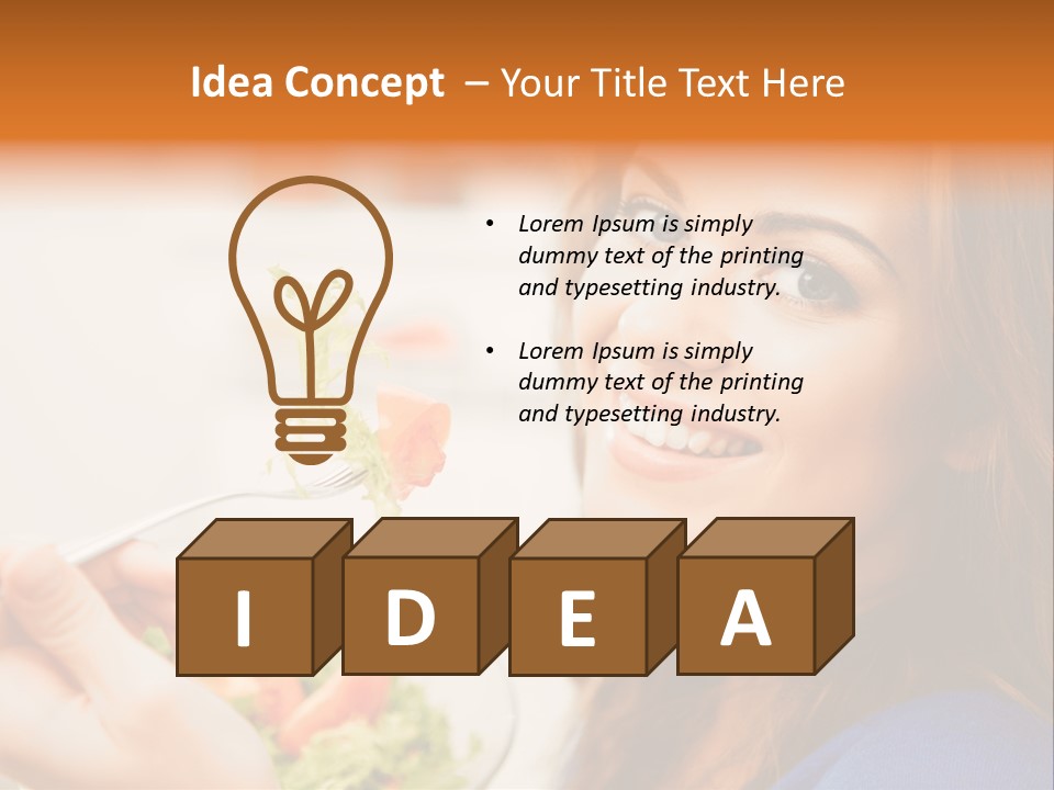 Cheerful Healthy Comfortable PowerPoint Template