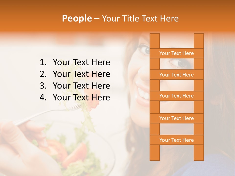 Cheerful Healthy Comfortable PowerPoint Template
