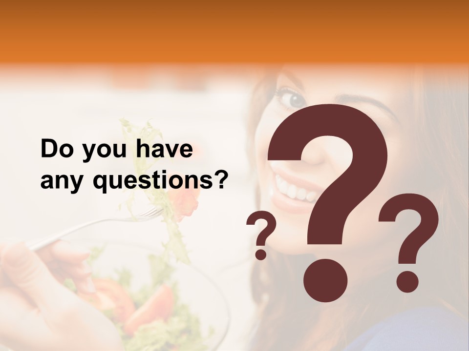 Cheerful Healthy Comfortable PowerPoint Template