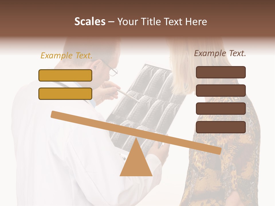 Tomography Patient Doctor PowerPoint Template