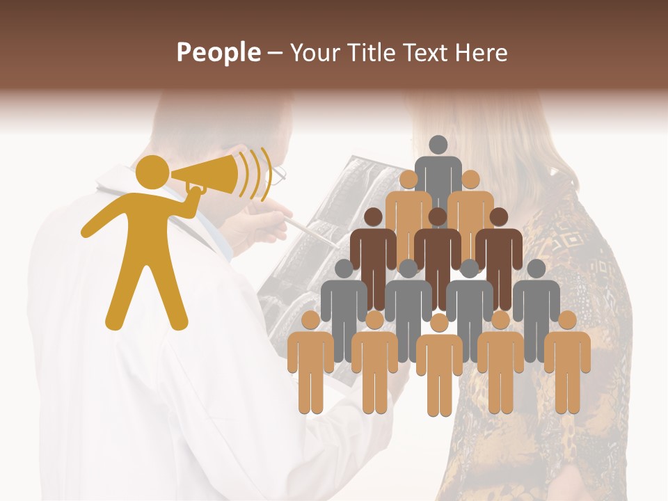 Tomography Patient Doctor PowerPoint Template