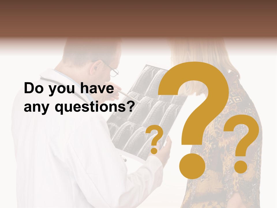 Tomography Patient Doctor PowerPoint Template