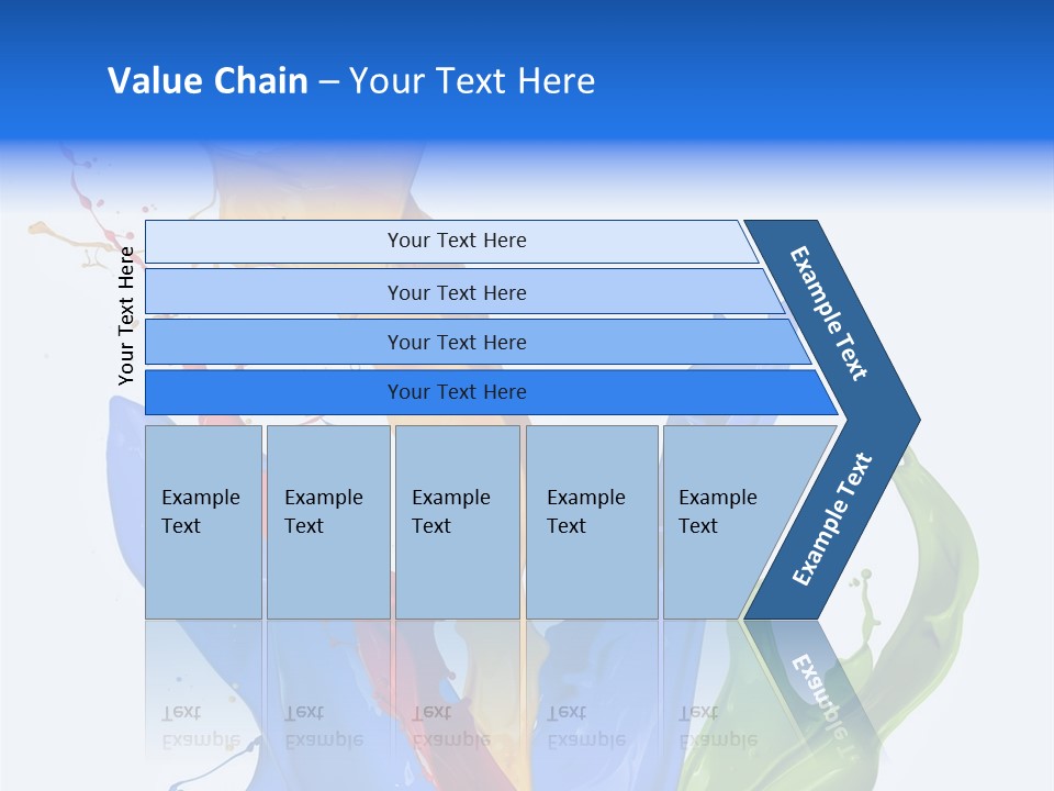 Fresh Splash Yellow PowerPoint Template