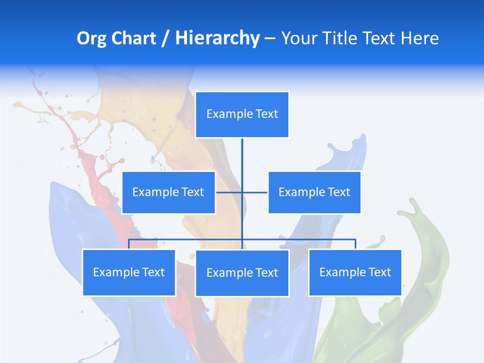 Fresh Splash Yellow PowerPoint Template