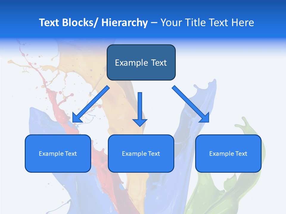 Fresh Splash Yellow PowerPoint Template
