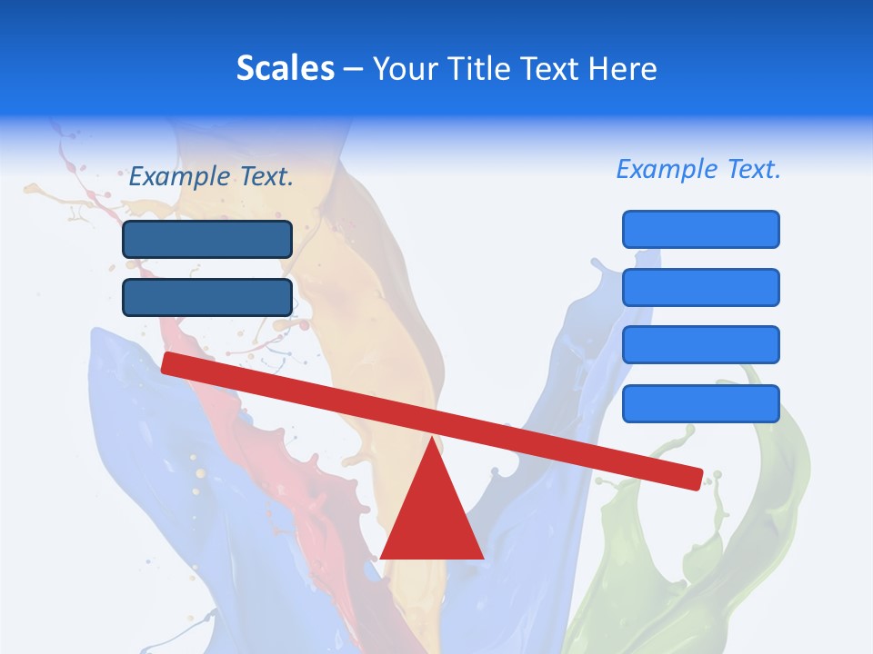 Fresh Splash Yellow PowerPoint Template